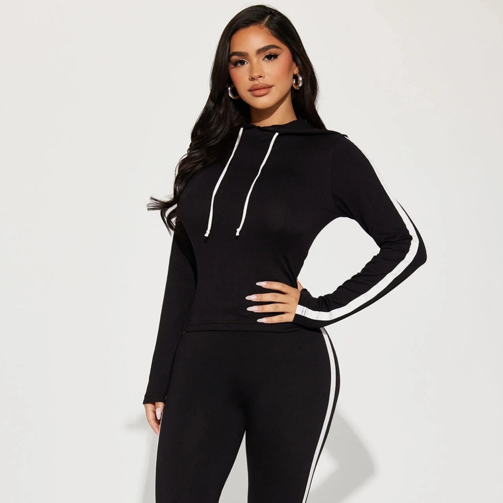 Black and White Women's Tracksuit